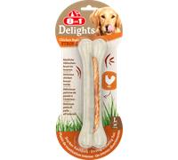 8in1 Osso di pollo Strong L, con gustosa pelle di manzo e delizioso petto di pollo, 1 pezzo