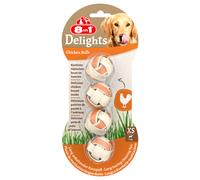8in1 Delights Palline Snack per cani - S, 4 pz (36 g)
