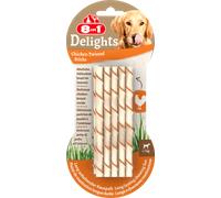 8in1 Beef Delights Twisted Sticks XS 10 Pack