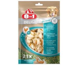 8IN1 Delizie dentali Bones XS 21 pz.