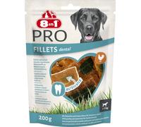 8in1 Fillets Pro Dental - Snack per cani per l'igiene orale - 200 g