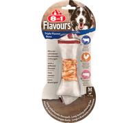 8in1 Triple Flavour Ossi da masticare M Snack per cane - Set %: 3 x 65 g