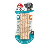 8in1 Pro Dental Twisted Sticks - Bastoncini da Masticare Sani per Cani per la Cura dei Denti, 10 Pezzi