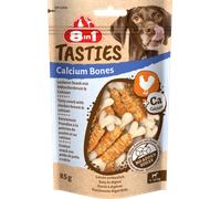 8in1 Tasties Calcium Bones Pollo Snack per cani - 85 g