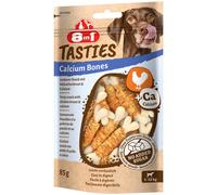 8in1 Tasties Calcium Bones Pollo Snack per cani - Set %: 3 x 85 g