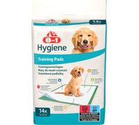 8in1 Training Pads - Tappetini per l'addestramento dei Cuccioli e per i Cani Anziani, incontinenti o Malati, Protezione a 5 Strati con Profumo di Erba, Confezione da 1 (14 Pezzi)
