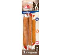 8in1 Triple Flavour Mega Ribs - Snack per cani con carne extra - 140 g
