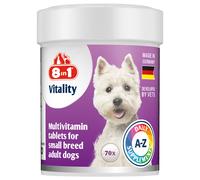 8IN1 Vitality Multiwitamin per cani di piccola taglia 70 compresse