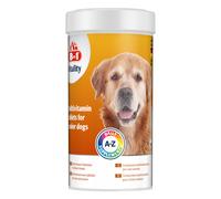 8in1 Compresse Multivitaminiche per cani Senior - Come integratore alimentare per cani anziani, 1 lattina (70 compresse)