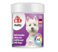 8IN1 Vitality Multiwitamin per cani di piccola taglia 70 compresse
