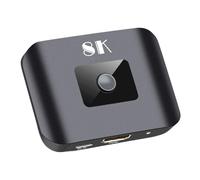 8k HD Multimedia Interface Switcher with 48gbps Speed, Portable Design for Seamless TV Connectivity, Supporti ad alta definizione Media Streaming and Multi-Device Compatibility