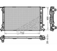 8K0121251L Radiatore Motore per AUDI A4 - A5 - A6 - Q3 - Q5 07"->18" NEW DENSO