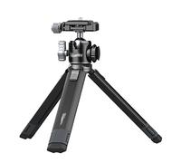 8KLANMMQ Camera Video Vlog Kit Camera Tripod Quick Release BallHead 2.5KG Payload with Rotatable Cold Shoe 1/4-inch Interface (Colore: Black)