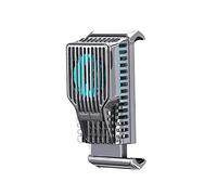 8KLANMMQ Gioco di raffreddamento per telefono cellulare dissipatore di calore audio AUX radiatore senza batteria (colore: nero) (argento)