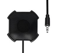 8KLANMMQ Microfono da conferenza microfono omnidirezionale a condensatore 360 Registratore vocale da tavolo Jack audio da 3,5 mm Pickup microfono per PC Microfone