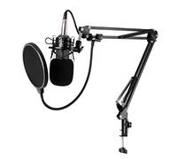 8KLANMMQ Microfono KTV Microfono Studio Cardiod Condensatore Condensatore Microfono Registrazione Musica Mic per PC Laptop Record