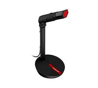 8KLANMMQ Microfono microfono per registrazione vocale per studio di canto PC USB 3,5 mm per computer interruttore regolabile vol girevole flessibile microfono professionale (colore: stile 1) (stile 1