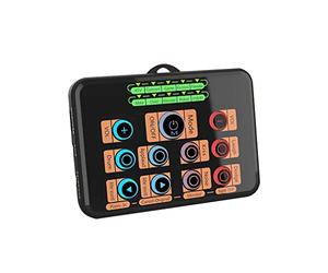 8KLANMMQ Mini Voice Changer Mobile Phone TER Professiol Sound Card Voice Changer for Game Record Live Broadcast Chat Outdoor