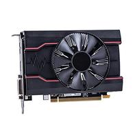 8KLANMMQ Scheda Grafica RX550 4GB Schede Grafiche GPU Fit per AMD Radeon RX 550 4GB GDDR5 Schede Video Desktop PC Computer Game Map PCI-E X16 Scheda Grafica Fan Scheda Grafica