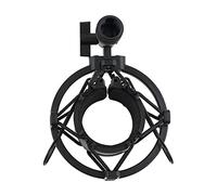 8KLANMMQ Universale 3KG carico sopportabile Microfono Microfono Shock Mount Clip Holder Stand Radio Studio Sound Recording Staffa Nero Profe