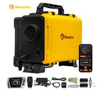 8KW HTB1 TOOLBOX Riscaldatore d'aria diesel 12V 220V Riscaldatore d'aria diesel portatile con Bluetooth e modalità di ventilazione per auto, camper, camper, casa