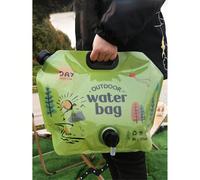 8l Contenitore d'acqua portatile e pieghevole con rubinetto - Borraccia d'acqua per animali domestici leggera e retrattile per campeggio, escursionismo, viaggi, camper e situazioni di emergenza; Conte