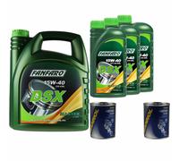 8L FANFARO Dsx 15W-40 Api CG-4 / Sl olio motore Olio Motore Incl. Motore Flush