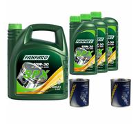 8L FANFARO SPX 10W-30 Olio Motore API SN ACEA A3/B3 Inclusa Pulizia Motore