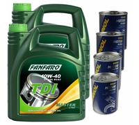 8L FANFARO Tdi 10W-40 Premium olio motore Automobile Api CH-4 / Sl MB Acea A3/B3