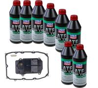 8L LIQUI MOLY 1800 Set Getriebefilter Per VW Touareg 3.0 V6 TDI 4.2