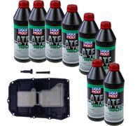 8L Liqui Moly 1800 Trasmissione Denckermann Filtro Olio per Mercedes Classe E