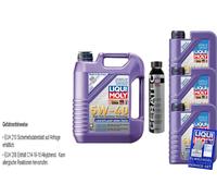 8L LIQUI MOLY Leichtlauf High Tech 5W-40 Olio Motore Engine Oil CeraTec