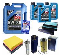 8L Liqui Moly Longlife High Tech 5W-30 + Pacchetto Filtro SCT-Germany 11248750