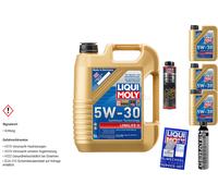 8L Liqui Moly Longlife III 5W-30 Olio Motore Öl-Schlamm-Spülung Cera Tec