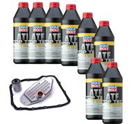 8L Liqui Moly Olio Trasmissione ATF 1100 per Jeep Cherokee 2.4 Laredo 3.7