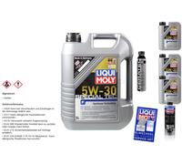 8L Liqui Moly Special Tec F 5W-30 Olio Motore Cera Tec Pro-Line Motorspülung