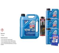 8L LIQUI MOLY Super Leggero 10W-40 Olio Motore MB 229.1 229.3 VW 505 00 Additivo