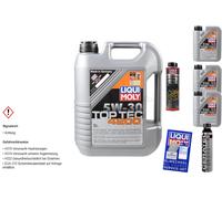8L LIQUI MOLY Top Tec 4200 5W-30 Olio Motore Olio-Schlamm-Spülung Cera