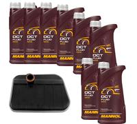 8L MANNOL DCT Fluid + Filtro Olio Cambio Per Ford Kuga I 2.0 TDCi 4x4
