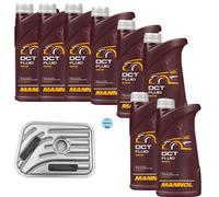 8L MANNOL DCT Fluid + Filtro Olio Cambio Per Ford Kuga I 2.0 TDCi 4x4