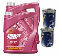 8L MANNOL Energy 5W-30 Leichtlauf-Olio Motore API SN/CH-4 ACEA C3 Motor Doctor