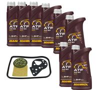 8L MANNOL Olio Trasmissione ATF AG60 per VW Golf I Cabriolet 1.8 1.6