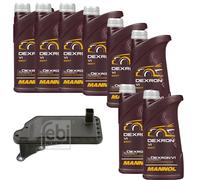 8L MANNOL Olio Trasmissione Dexron VI Filtro Cambio Per VW Sharan 2.0 TDI