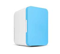 8L Mini Frigo, raffreddatore/riscaldatore portatile per auto/casa, 12V/220V | Raffreddamento/riscaldamento, 12/220V, Ventola Silenziosa, Vetro Temperato, 8L Per 4 Bottiglie/8 Lattine, Ripiano Rimovibile