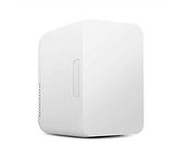 8L Mini Frigo, raffreddatore/riscaldatore portatile per auto/casa, 12V/220V | Raffreddamento/riscaldamento, 12/220V, Ventola Silenziosa, Vetro Temperato, 8L Per 4 Bottiglie/8 Lattine, Ripiano Rimovibile