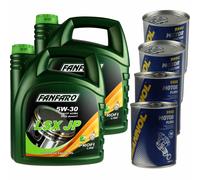 8L Olio Motore FANFARO LSX JP 5W-30 2x Dottore Del Motore + Flush Del Motore