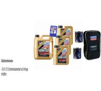 8L olio motore LIQUI MOLY Bassa Visciosità 10W-40 2x mannol Flush Additivo Borsa