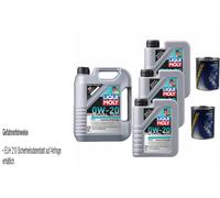8L Olio Motore Liqui Moly Special Tec V 0W-20 2x MANNOL Motor Flush ADDITIV