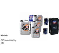 8L olio motore LIQUI MOLY Top Tec 4200 5W-30 2x mannol Flush Additivo Tasca
