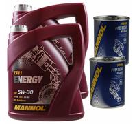 8L Olio Motore MANNOL Energy 5W-30 2x